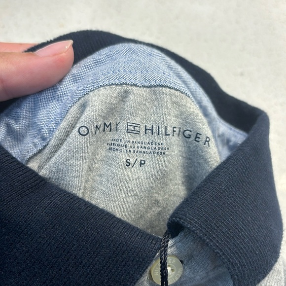 Tommy Hilfiger red stripe Polo - Picture 2 of 3